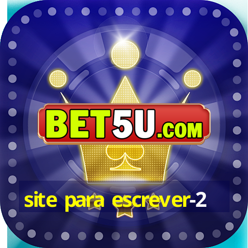 site para escrever